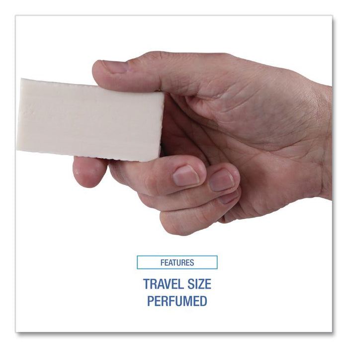 Face and Body Amenity Soap, Flow Wrapped, Floral Scent, # 1 1/2 Bar, 500/Carton