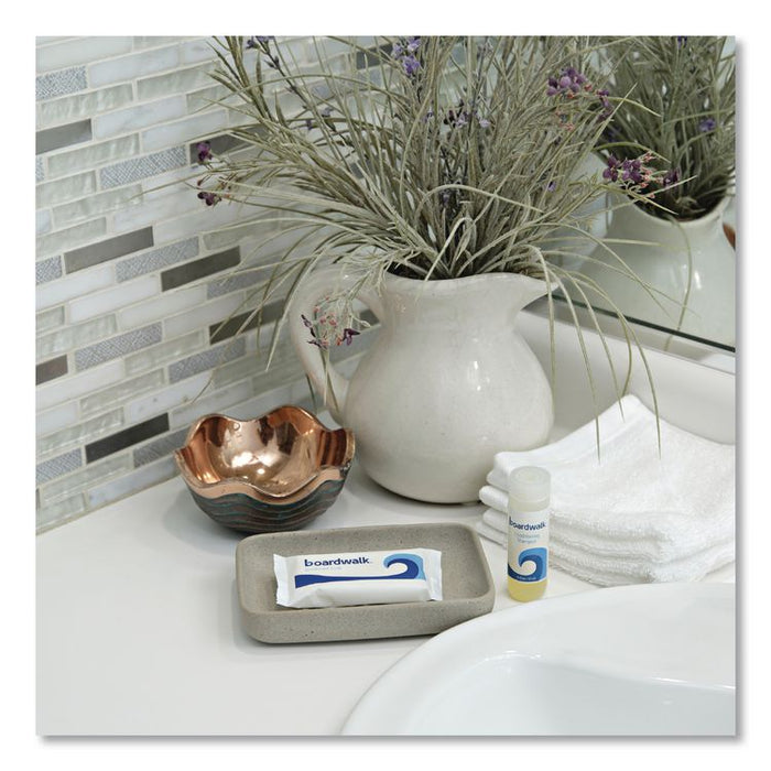 Face and Body Amenity Soap, Flow Wrapped, Floral Scent, # 1 1/2 Bar, 500/Carton