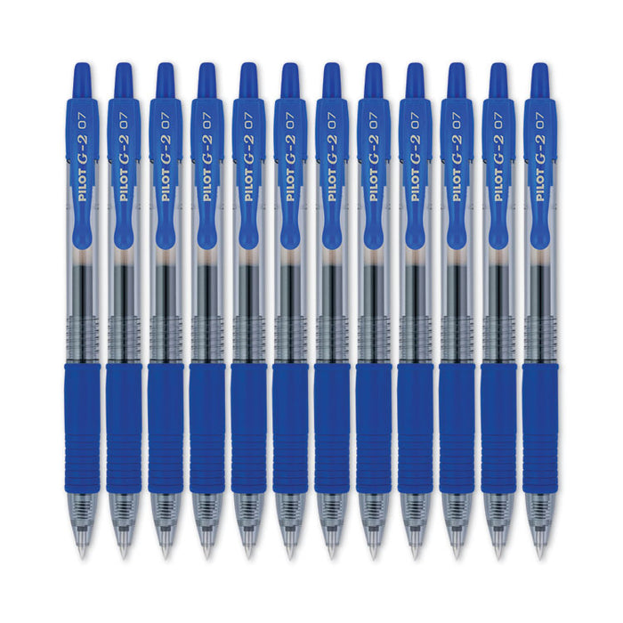 G2 Premium Gel Pen Convenience Pack, Retractable, Fine 0.7 mm, Black Ink, Smoke/Black Barrel, 36/Pack