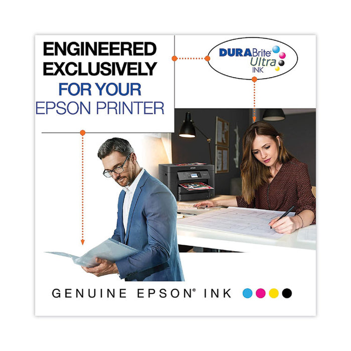 T125120BCS (T125) DURABrite Ultra Ink, 945 Page-Yield, Black/Cyan/Magenta/Yellow