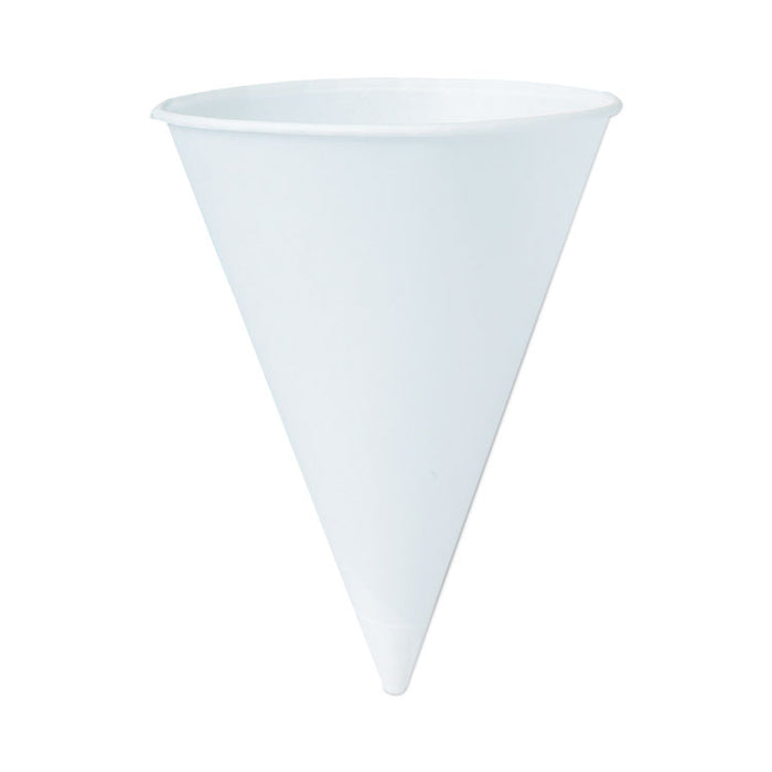 Cone Water Cups, ProPlanet Seal, 8 oz, Paper, White, 250/Bag, 10 Bags/Carton