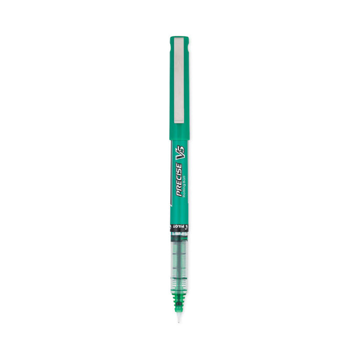 Precise V5 Rollerball Pen, Stick, Extra-Fine 0.5 mm, Assorted Ink and Barrel Colors, 7/Pack