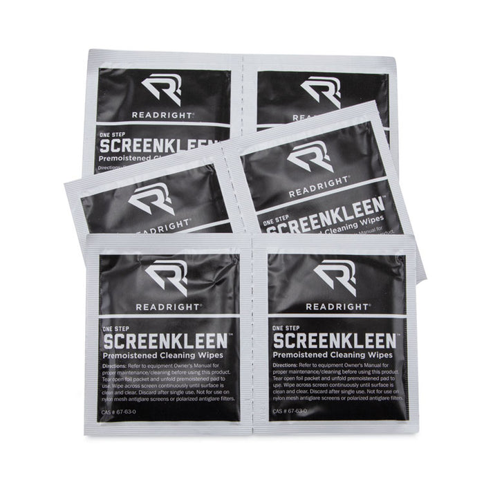 OneStep ScreenKleen Wipes, 5 x 5, Unscented, 24/Box