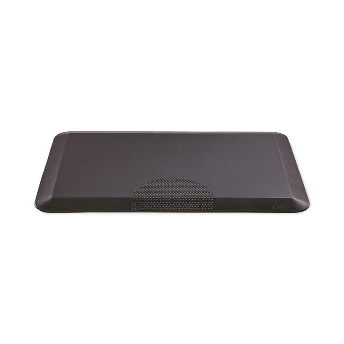 Anti-Fatigue Mat, Rectangular, Black Textured Surface, 20" x 30"