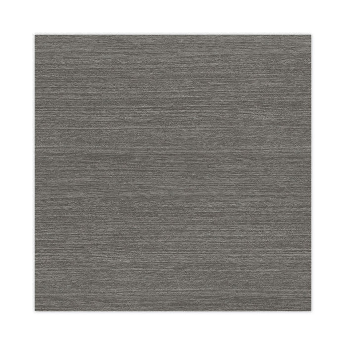 Alera Valencia Series Reversible Return/Bridge Shell, 47.25w x 23.63d x 29.5h, Gray