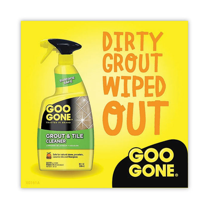 Grout and Tile Cleaner, Citrus Scent, 28 oz Trigger Spray Bottle, 6/Carton