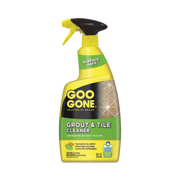 Grout and Tile Cleaner, Citrus Scent, 28 oz Trigger Spray Bottle, 6/Carton
