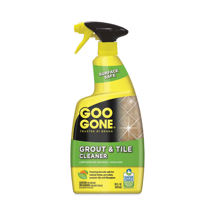Grout and Tile Cleaner, Citrus Scent, 28 oz Trigger Spray Bottle, 6/Carton