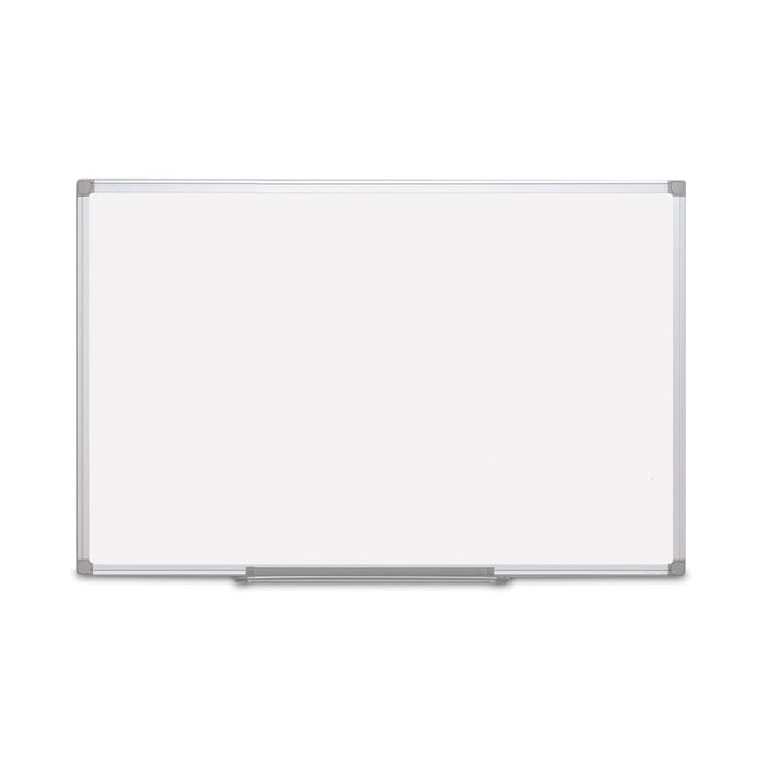 Earth Silver Easy Clean Magnetic Dry Erase Boards, 72" x 48", White Surface, Satin Aluminum Frame