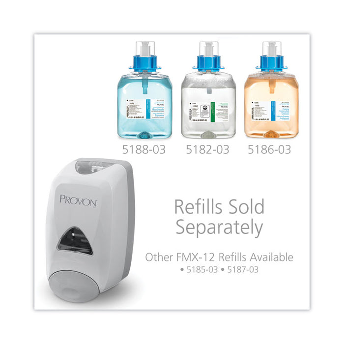 FMX-12 Foam Soap Dispenser, 1,250 mL, 6.25 x 5.12 x 9.88, Dove Gray, 6/Carton