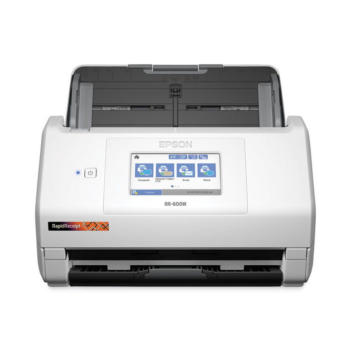RapidReceipt RR-600W Scanner, Scans Up to 8.5 x 240, 600 dpi Optical Resolution