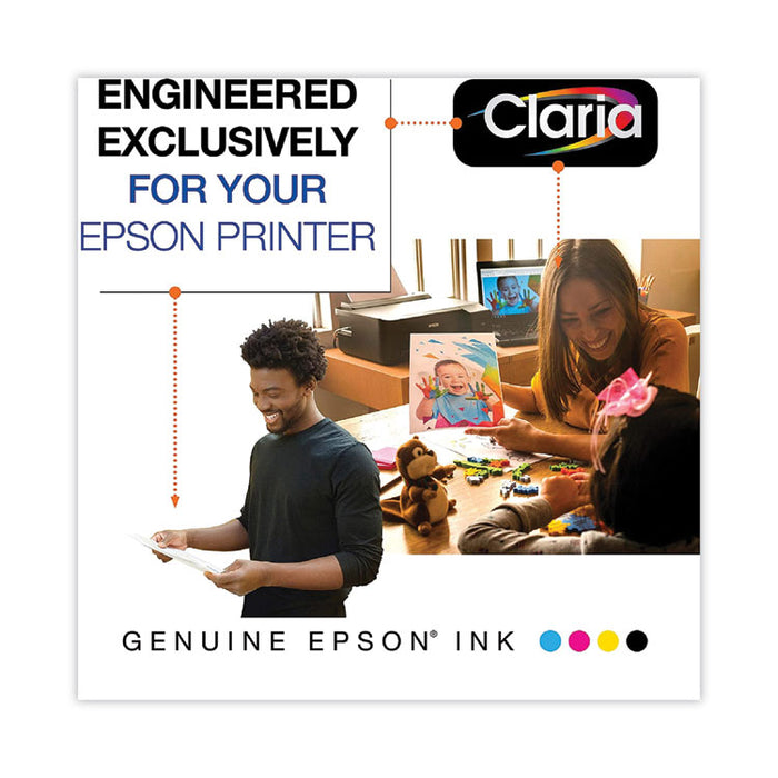 T232120BCS (T232) Claria Ink, 165 Page-Yield, Black/Cyan/Magenta/Yellow