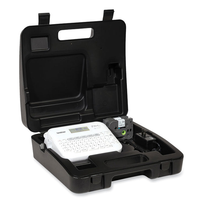 P-Touch PT-D410 Advanced Connected Label Maker with Storage Case, 20 mm/s, 6 x 14.2 x 13.3