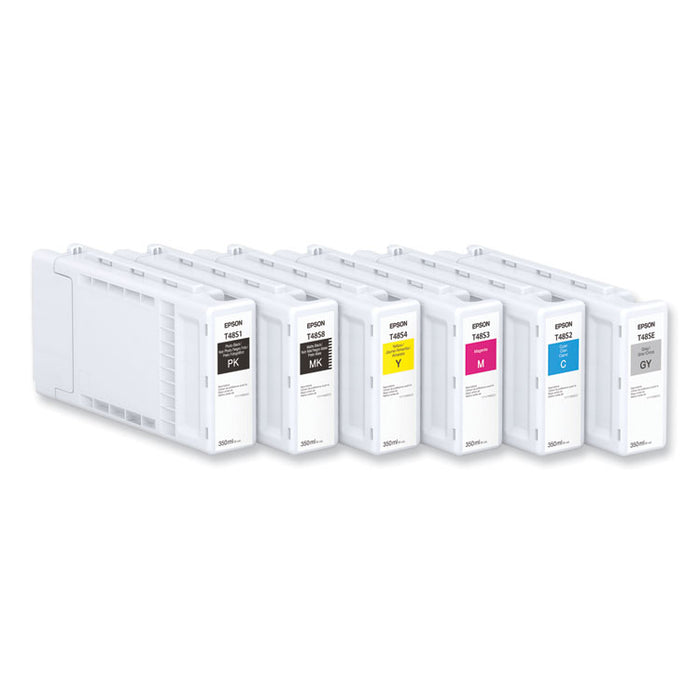 T48S120 (T48S) UltraChrome PRO6 High-Yield Ink, 350 mL, Photo Black