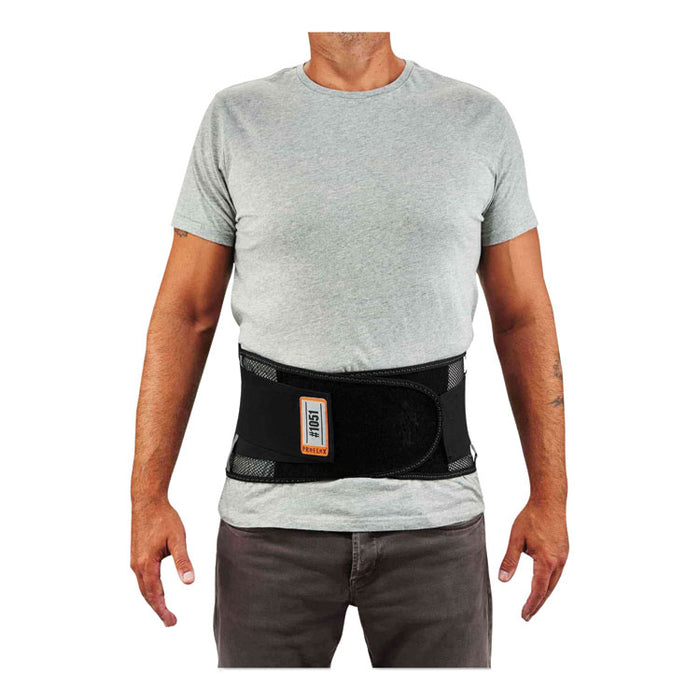 ProFlex 1051 Mesh Back Support, Small, 25" to 30" Waist, Black