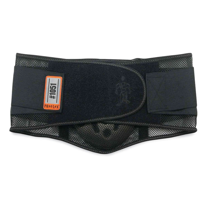 ProFlex 1051 Mesh Back Support, Medium, 30" to 34" Waist, Black