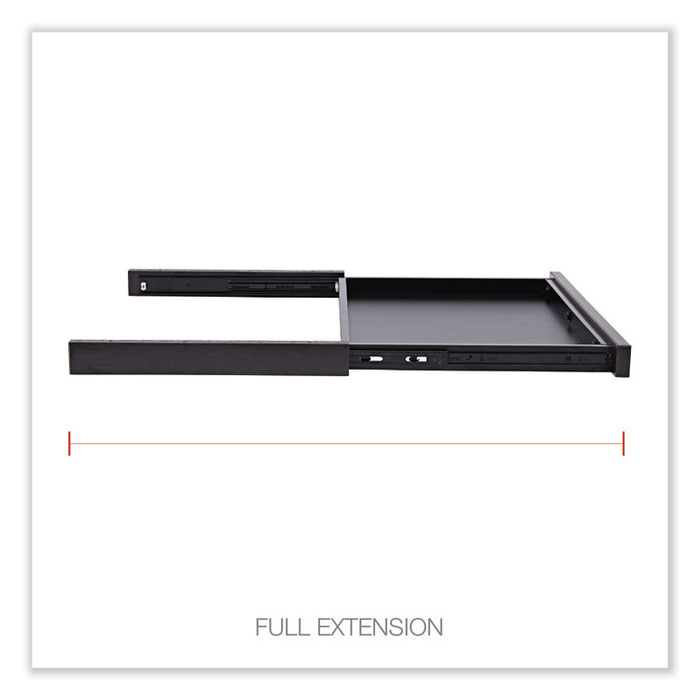 Alera Valencia Series Center Drawer, Laminate, 24.5w x 15d x 2h, Espresso