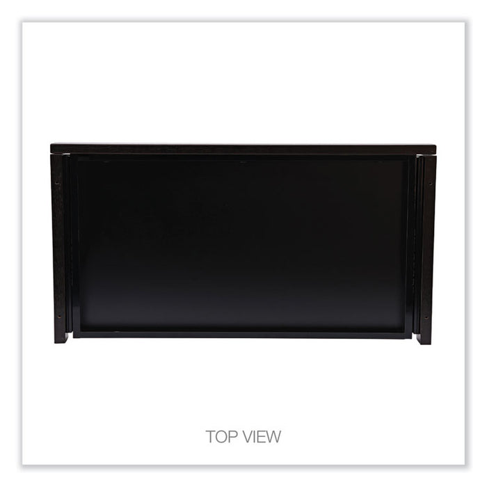 Alera Valencia Series Center Drawer, Laminate, 24.5w x 15d x 2h, Espresso