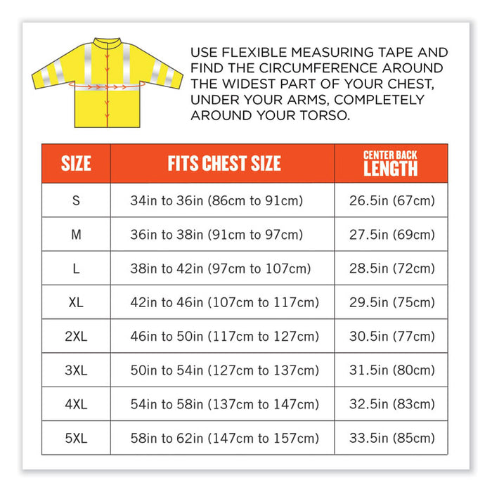 GloWear 8377 Class 3 Hi-Vis Quilted Bomber Jacket, Lime, Small