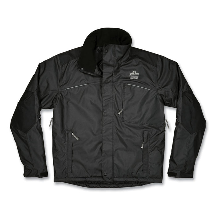 N-Ferno 6467 Winter Work Jacket with 300D Polyester Shell, Medium, Black