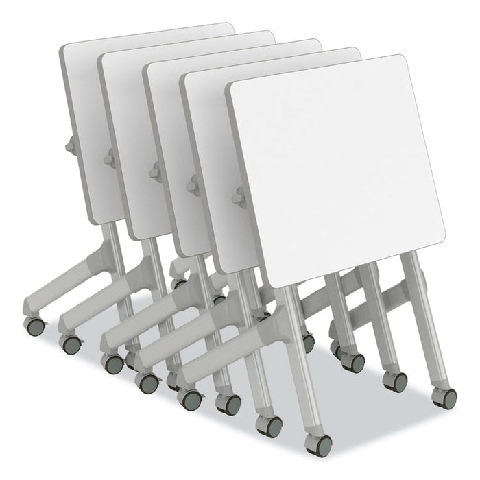 Learn Nesting Rectangle Desk, 28" x 22.25" x 29.5", Dry Erase