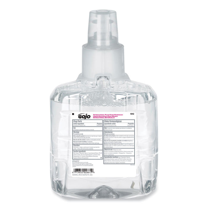 Antibacterial Foam Hand Wash Refill, For LTX-12 Dispenser, Plum Scent, 1,200 mL