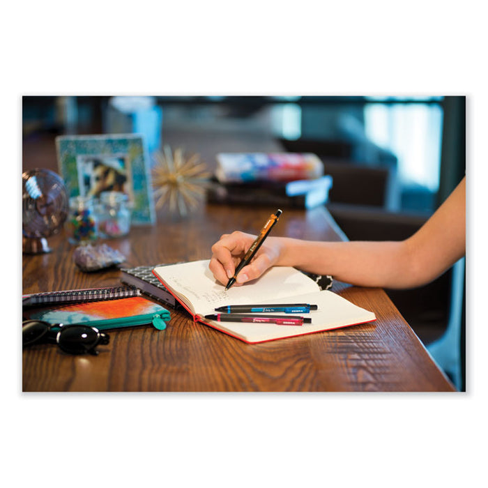 Z-Grip Plus Mechanical Pencil, 0.7mm, HB (#2), Black Lead, Assorted Barrel Colors, 3/Pack