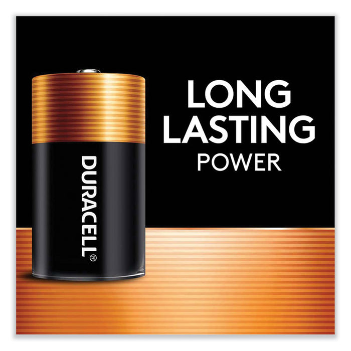 CopperTop Alkaline D Batteries, Peggable Retail Pack, 8/Pack