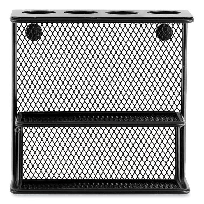 Onyx Marker Tray, 5.25" x 2.5" x 5.25", Black