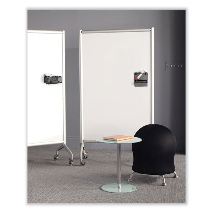 Onyx Marker Tray, 5.25" x 2.5" x 5.25", Black