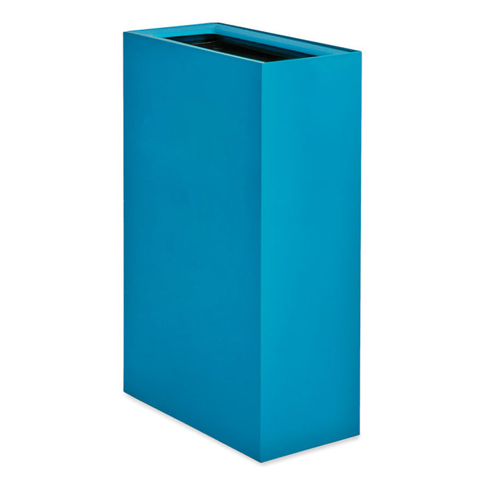 Mixx Recycling Center Lid, 9.87w x 19.87d x 0.62h, Blue