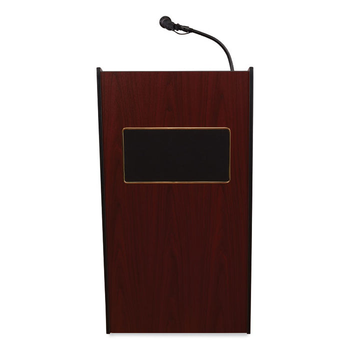 Aristocrat Sound Lectern, 25 x 20 x 46, Mahogany