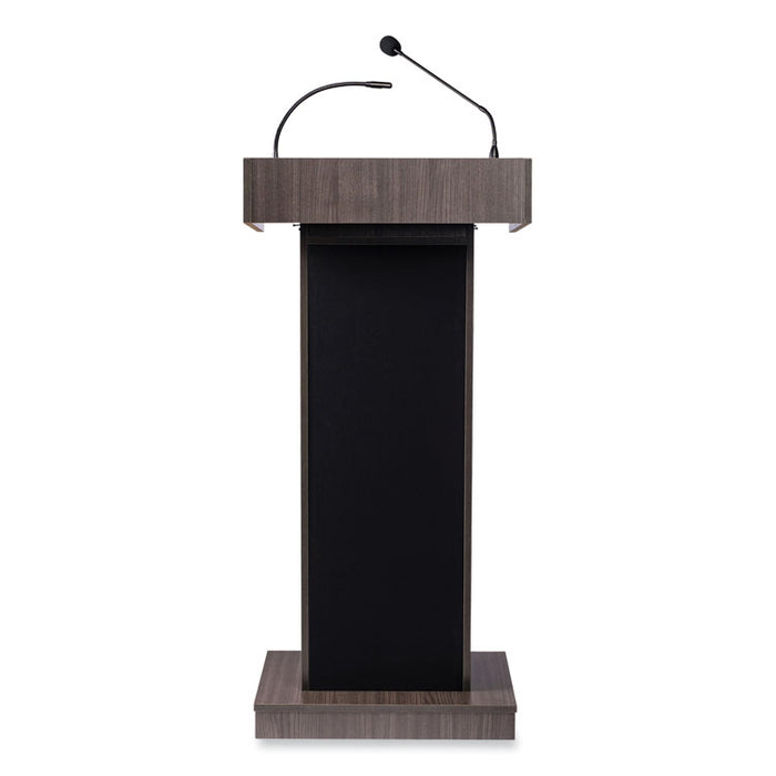 Orator Lectern, 22 x 17 x 46, Ribbonwood