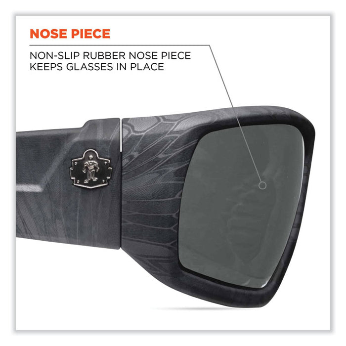 Skullerz Odin Safety Glasses, Kryptek Typhon Full Frame, Smoke Dual Lens