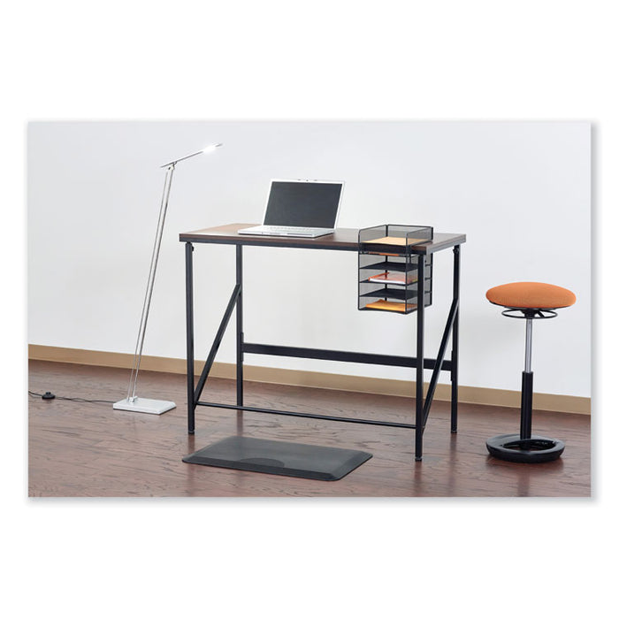 Onyx Horizontal Hanging Storage, 5 Sections, Letter Size Files, 10.25" x 12.4" x 14.4", Black