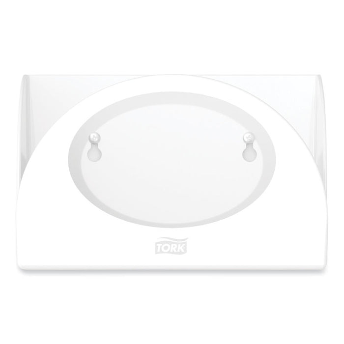 Small Bracket Wiper Dispenser, 8.42 x 4.22 x 5.74, White