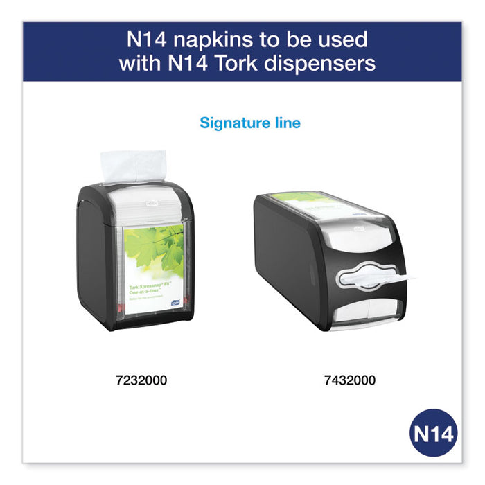 Xpressnap Fit Interfold Dispenser Napkins, 2-Ply, 6.5 x 8.39, Natural, 120/Pack, 36 Packs/Carton
