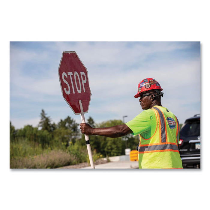 GloWear 8089 Non-Certified Hi-Vis T-Shirt, Small, Lime
