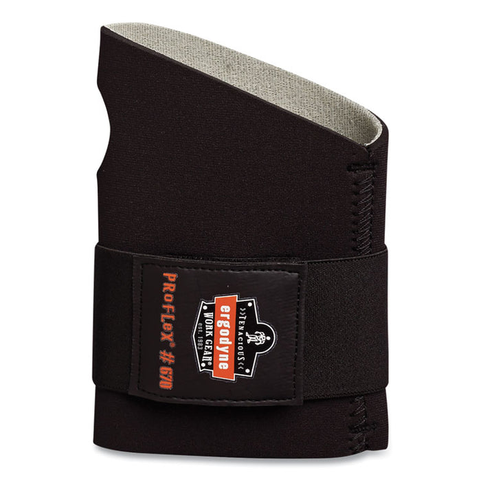ProFlex 670 Ambidextrous Single Strap Wrist Support, Small, Fits Left Hand/Right Hand, Black