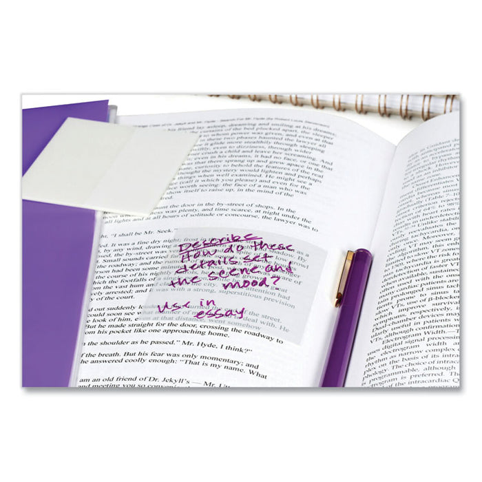 Transparent Notes, 2.88" x 2.88", Clear, 36 Sheets/Pad