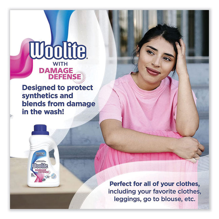 Damage Defense Laundry Detergent, Light Floral Scent, 50 oz Bottle, 6/Carton