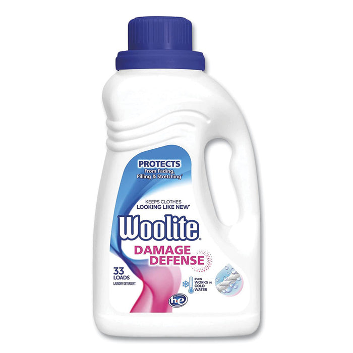 Damage Defense Laundry Detergent, Light Floral Scent, 50 oz Bottle, 6/Carton