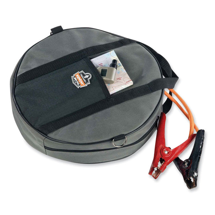 Arsenal 5888 Cable Organizer, 2 Compartments, Gray, 13.5 x 13.5 x 3.5, Gray