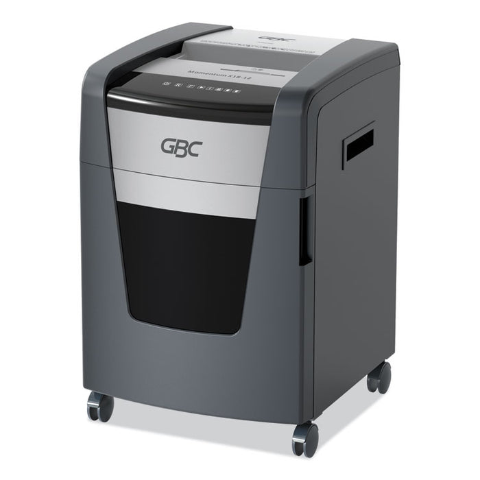 Momentum X18-12 Micro-Cut P-4 Anti-Jam Shredder, 18 Manual Sheet Capacity