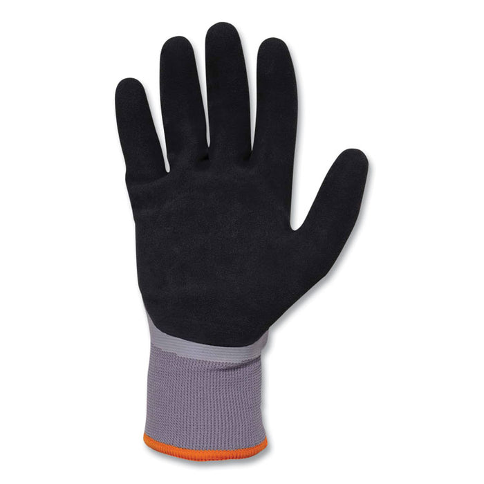 ProFlex 7501-CASE Coated Waterproof Winter Gloves, EN388: 2131X, 11" Long, X-Large, Gray, 144 Pairs/Carton