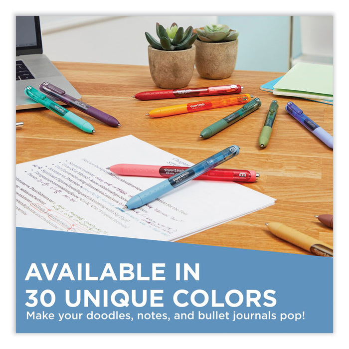 InkJoy Gel Pen, Retractable, Medium 0.7 mm, Assorted Ink and Barrel Colors, 22/Pack