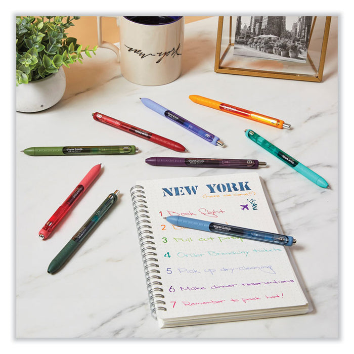 InkJoy Gel Pen, Retractable, Medium 0.7 mm, Assorted Ink and Barrel Colors, 22/Pack