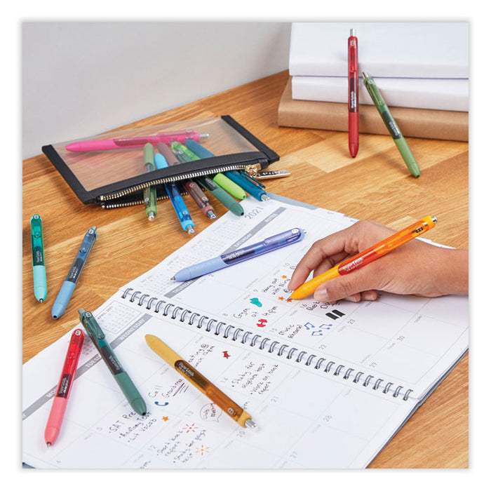 InkJoy Gel Pen, Retractable, Medium 0.7 mm, Assorted Ink and Barrel Colors, 22/Pack