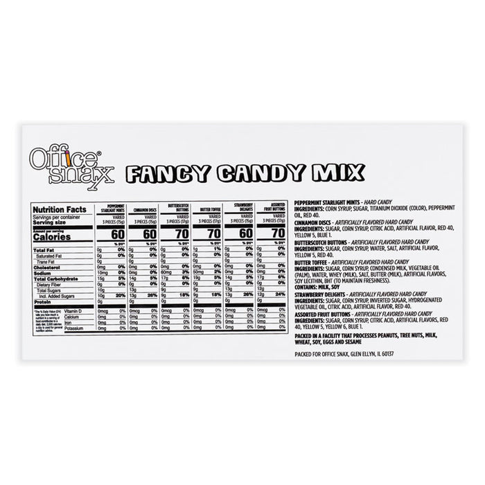 Candy Assortments, Fancy Candy Mix, 1 lb Bag