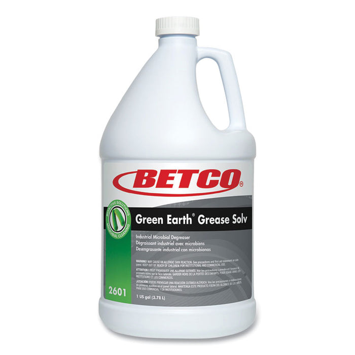 BioActive Solutions Grease Solv, 1 gal Bottle, 4/Carton